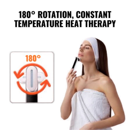 RedRestore 3-in-1 LED Facial Wand | Red Light, Heat & Vibration