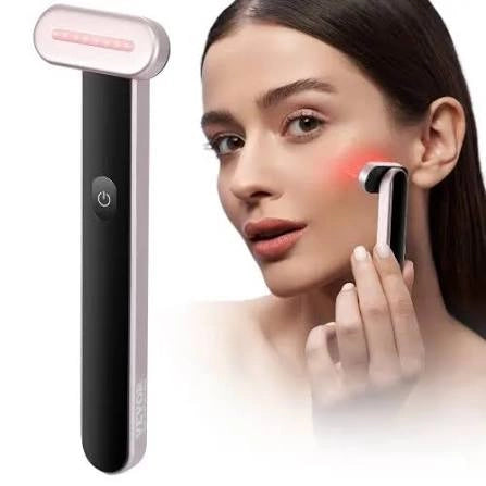 RedRestore 3-in-1 LED Facial Wand | Red Light, Heat & Vibration